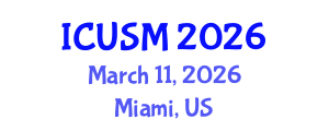 International Conference on Unconventional Superconductivity and Magnetism (ICUSM) March 11, 2026 - Miami, United States