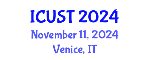 International Conference on Underground Space Technology (ICUST) November 11, 2024 - Venice, Italy