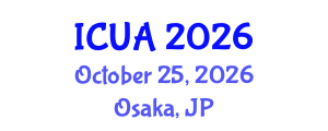 International Conference on Underwater Acoustics (ICUA) October 25, 2026 - Osaka, Japan International Conference on Underwater Acoustics (ICUA) October 25, 2026 - Osaka, Japan