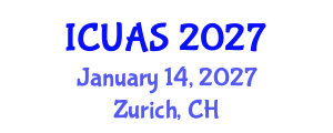International Conference on Unmanned Aircraft Systems (ICUAS) January 14, 2027 - Zurich, Switzerland International Conference on Unmanned Aircraft Systems (ICUAS) January 14, 2027 - Zurich, Switzerland