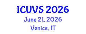 International Conference on Unmanned Vehicle Systems (ICUVS) June 21, 2026 - Venice, Italy