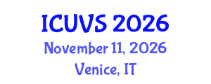 International Conference on Unmanned Vehicle Systems (ICUVS) November 11, 2026 - Venice, Italy