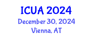 International Conference on Urban Agriculture (ICUA) December 30, 2024 - Vienna, Austria