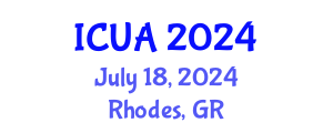 International Conference on Urban Agriculture (ICUA) July 18, 2024 - Rhodes, Greece