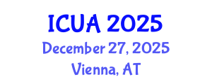 International Conference on Urban Agriculture (ICUA) December 27, 2025 - Vienna, Austria