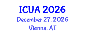 International Conference on Urban Agriculture (ICUA) December 27, 2026 - Vienna, Austria International Conference on Urban Agriculture (ICUA) December 27, 2026 - Vienna, Austria