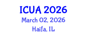 International Conference on Urban Agriculture (ICUA) March 02, 2026 - Haifa, Israel International Conference on Urban Agriculture (ICUA) March 02, 2026 - Haifa, Israel