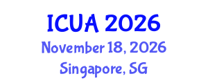 International Conference on Urban Agriculture (ICUA) November 18, 2026 - Singapore, Singapore