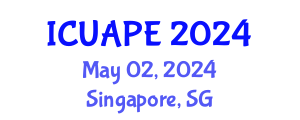 International Conference on Urban Air Pollution and Environment (ICUAPE) May 02, 2024 - Singapore, Singapore