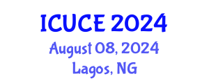 International Conference on Urban and Civil Engineering (ICUCE) August 08, 2024 - Lagos, Nigeria