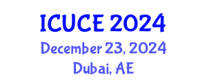 International Conference on Urban and Civil Engineering (ICUCE) December 23, 2024 - Dubai, United Arab Emirates