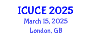 International Conference on Urban and Civil Engineering (ICUCE) March 15, 2025 - London, United Kingdom