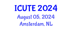 International Conference on Urban and Public Transportation Engineering (ICUTE) August 05, 2024 - Amsterdam, Netherlands
