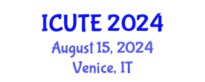 International Conference on Urban and Public Transportation Engineering (ICUTE) August 15, 2024 - Venice, Italy