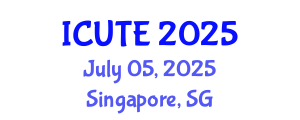International Conference on Urban and Public Transportation Engineering (ICUTE) July 05, 2025 - Singapore, Singapore