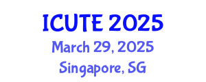 International Conference on Urban and Public Transportation Engineering (ICUTE) March 29, 2025 - Singapore, Singapore