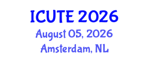 International Conference on Urban and Public Transportation Engineering (ICUTE) August 05, 2026 - Amsterdam, Netherlands