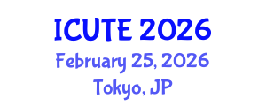 International Conference on Urban and Public Transportation Engineering (ICUTE) February 25, 2026 - Tokyo, Japan