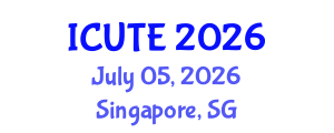 International Conference on Urban and Public Transportation Engineering (ICUTE) July 05, 2026 - Singapore, Singapore