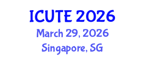 International Conference on Urban and Public Transportation Engineering (ICUTE) March 29, 2026 - Singapore, Singapore