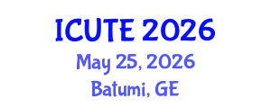 International Conference on Urban and Public Transportation Engineering (ICUTE) May 25, 2026 - Batumi, Georgia International Conference on Urban and Public Transportation Engineering (ICUTE) May 25, 2026 - Batumi, Georgia