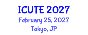 International Conference on Urban and Public Transportation Engineering (ICUTE) February 25, 2027 - Tokyo, Japan International Conference on Urban and Public Transportation Engineering (ICUTE) February 25, 2027 - Tokyo, Japan