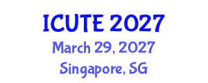 International Conference on Urban and Public Transportation Engineering (ICUTE) March 29, 2027 - Singapore, Singapore International Conference on Urban and Public Transportation Engineering (ICUTE) March 29, 2027 - Singapore, Singapore