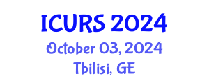 International Conference on Urban and Regional Studies (ICURS) October 03, 2024 - Tbilisi, Georgia