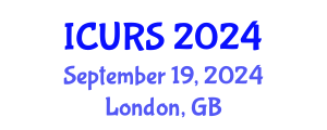International Conference on Urban and Regional Studies (ICURS) September 19, 2024 - London, United Kingdom