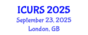 International Conference on Urban and Regional Studies (ICURS) September 23, 2025 - London, United Kingdom