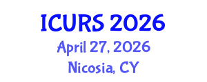 International Conference on Urban and Regional Studies (ICURS) April 27, 2026 - Nicosia, Cyprus International Conference on Urban and Regional Studies (ICURS) April 27, 2026 - Nicosia, Cyprus