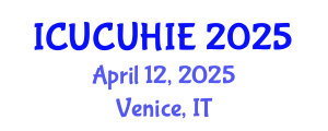 International Conference on Urban Climatology and Urban Heat Island Effect (ICUCUHIE) April 12, 2025 - Venice, Italy
