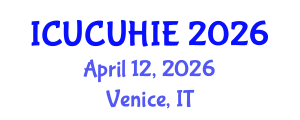 International Conference on Urban Climatology and Urban Heat Island Effect (ICUCUHIE) April 12, 2026 - Venice, Italy