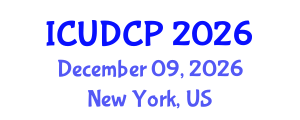 International Conference on Urban Design and City Planning (ICUDCP) December 09, 2026 - New York, United States International Conference on Urban Design and City Planning (ICUDCP) December 09, 2026 - New York, United States