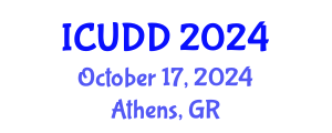 International Conference on Urban Design and Development (ICUDD) October 17, 2024 - Athens, Greece