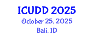 International Conference on Urban Design and Development (ICUDD) October 25, 2025 - Bali, Indonesia