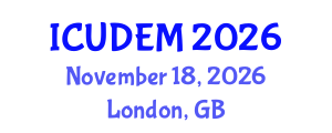 International Conference on Urban Development and Environmental Management (ICUDEM) November 18, 2026 - London, United Kingdom