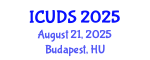 International Conference on Urban Drainage and Stormwater (ICUDS) August 21, 2025 - Budapest, Hungary International Conference on Urban Drainage and Stormwater (ICUDS) August 21, 2025 - Budapest, Hungary
