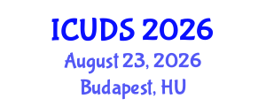 International Conference on Urban Drainage and Stormwater (ICUDS) August 23, 2026 - Budapest, Hungary International Conference on Urban Drainage and Stormwater (ICUDS) August 23, 2026 - Budapest, Hungary