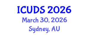 International Conference on Urban Drainage and Stormwater (ICUDS) March 30, 2026 - Sydney, Australia International Conference on Urban Drainage and Stormwater (ICUDS) March 30, 2026 - Sydney, Australia