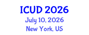 International Conference on Urban Drainage (ICUD) July 10, 2026 - New York, United States International Conference on Urban Drainage (ICUD) July 10, 2026 - New York, United States