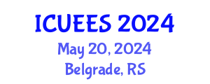International Conference on Urban Earthquake Engineering and Seismology (ICUEES) May 20, 2024 - Belgrade, Serbia