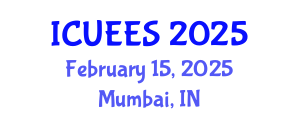 International Conference on Urban Earthquake Engineering and Seismology (ICUEES) February 15, 2025 - Mumbai, India
