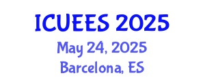 International Conference on Urban Earthquake Engineering and Seismology (ICUEES) May 24, 2025 - Barcelona, Spain