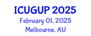 International Conference on Urban Geography and Urban Planning (ICUGUP) February 01, 2025 - Melbourne, Australia