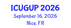 International Conference on Urban Geography and Urban Planning (ICUGUP) September 16, 2026 - Nice, France International Conference on Urban Geography and Urban Planning (ICUGUP) September 16, 2026 - Nice, France