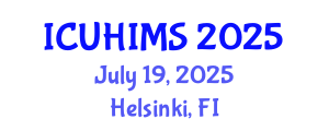 International Conference on Urban Heat Island Mitigation Strategies (ICUHIMS) July 19, 2025 - Helsinki, Finland