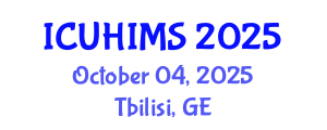 International Conference on Urban Heat Island Mitigation Strategies (ICUHIMS) October 04, 2025 - Tbilisi, Georgia