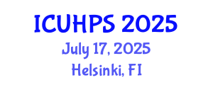 International Conference on Urban Heritage Preservation and Sustainability (ICUHPS) July 17, 2025 - Helsinki, Finland International Conference on Urban Heritage Preservation and Sustainability (ICUHPS) July 17, 2025 - Helsinki, Finland