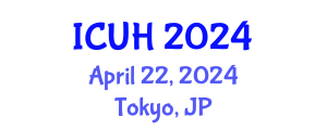 International Conference on Urban Housing (ICUH) April 22, 2024 - Tokyo, Japan